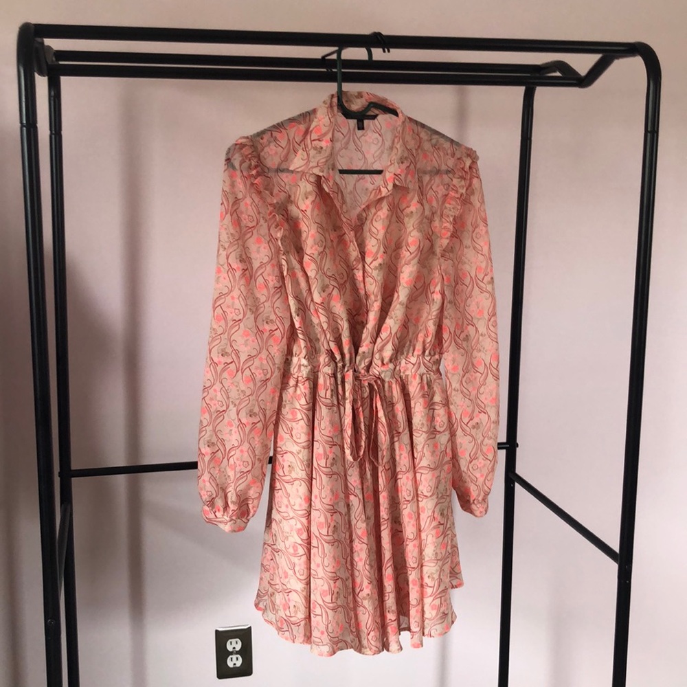 Ruffley polo dress! Wear it to the polo fields!!